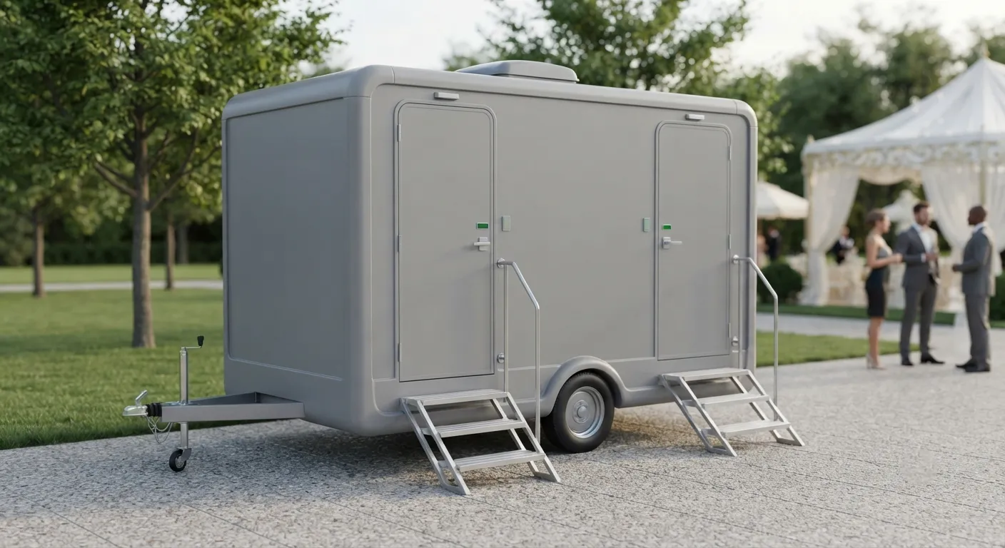 2 Stall Restroom Trailer in Woodland, CA