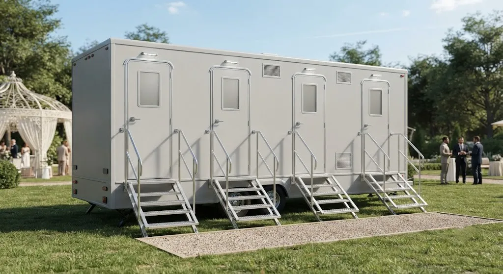 4 Stall Restroom Trailer in Woodland, CA