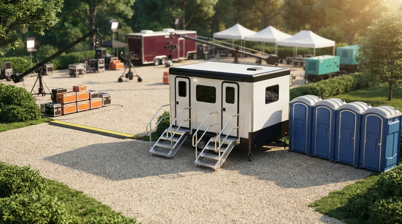 Film Set Restroom Rental in Woodland, CA