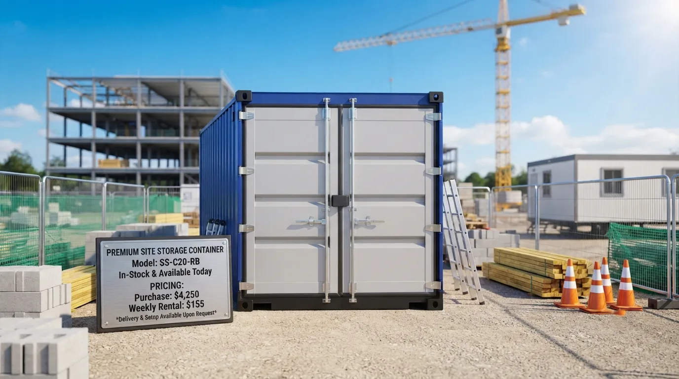 Storage Container Rental Cost in Woodland, CA